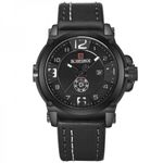 Ceas barbatesc Naviforce, CS1218, curea piele, model negru fotografia produsului