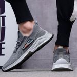Pantofi sport barbati AD64, model gri, AD64-44 fotografia produsului View 3 S
