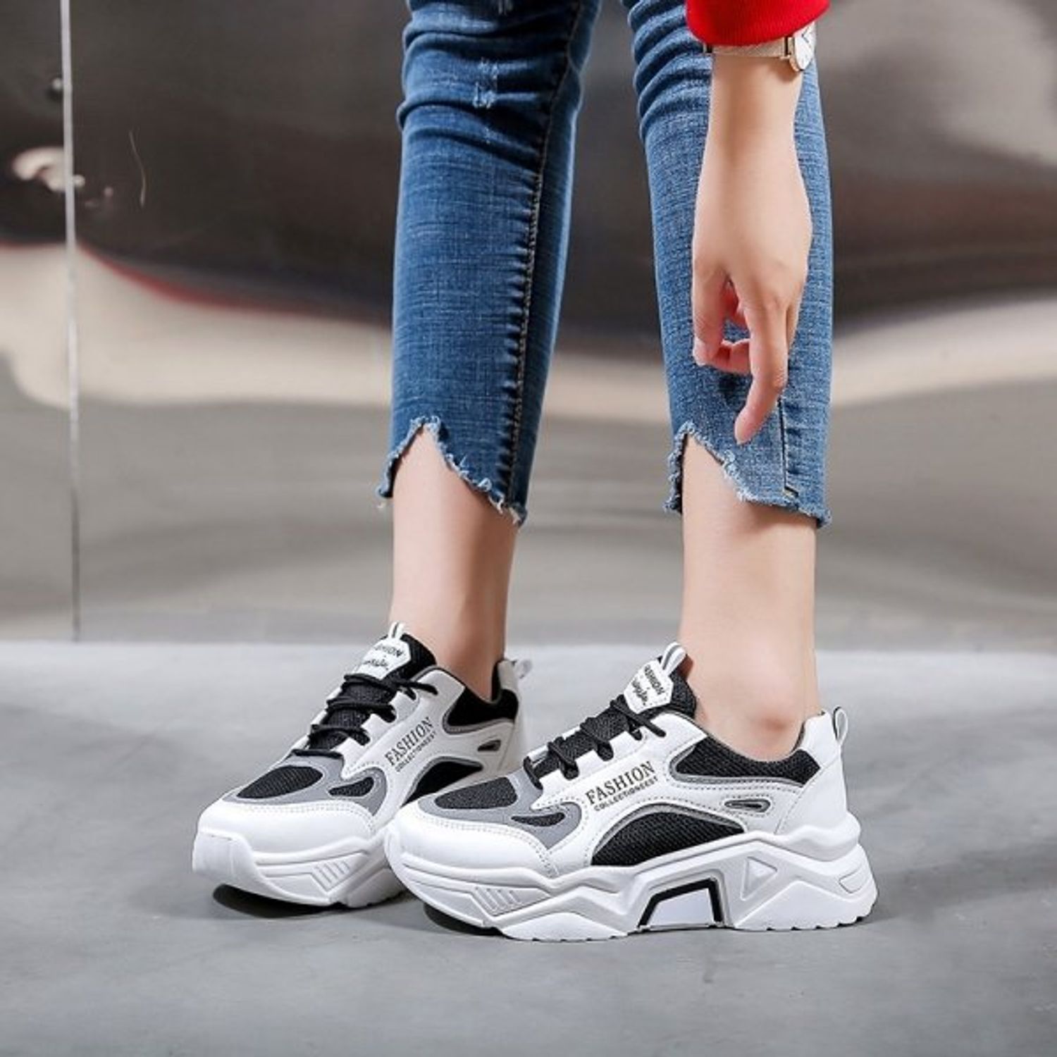 Pantofi sport dama AD31, model negru, AD31-39 fotografia produsului View 4 L