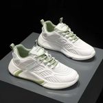 Pantofi sport dama AD37, model alb / verde, AD37-40 fotografia produsului View 3 S