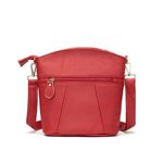 Geanta dama Missa GT1538, piele naturala, rosu fotografia produsului View 2 S