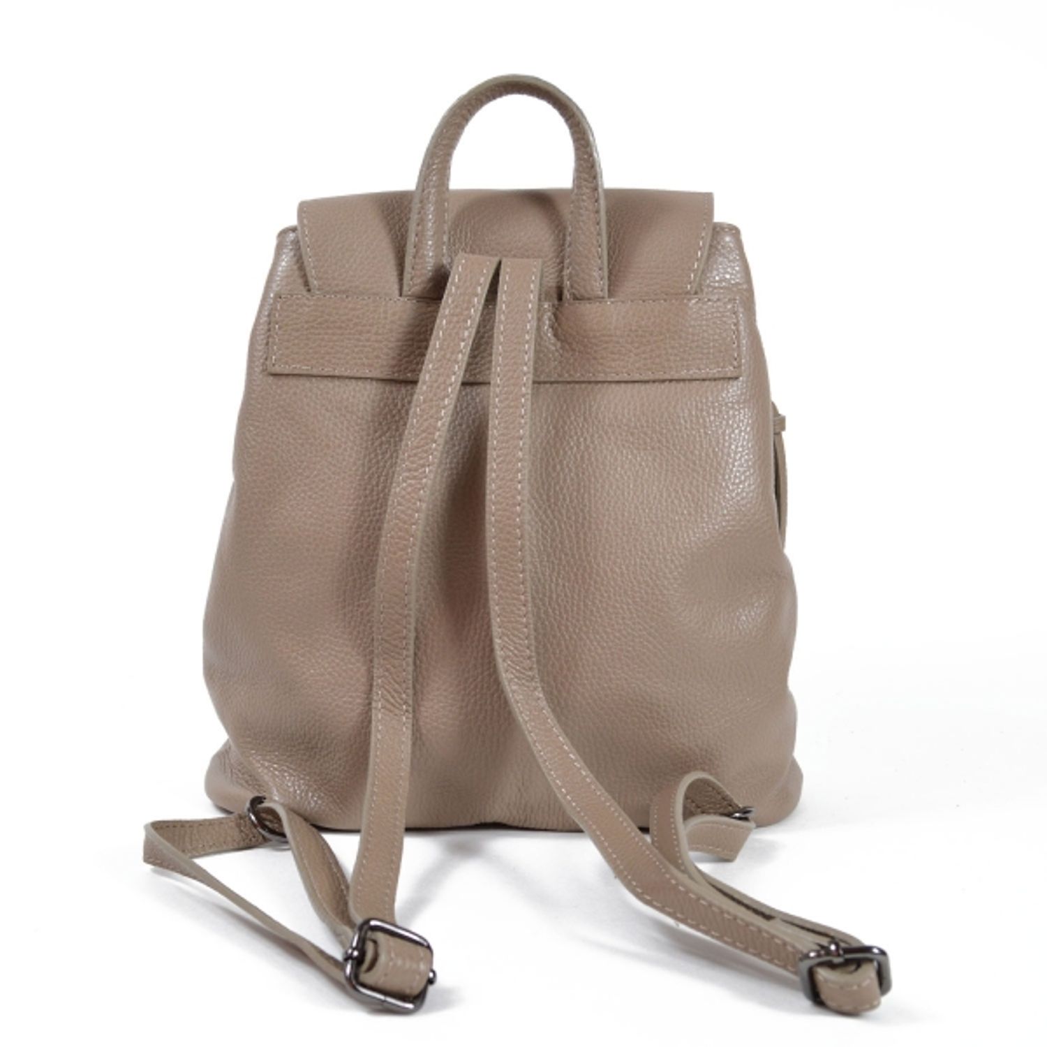 Rucsac dama Zelinda GT1493, piele naturala, taupe fotografia produsului View 4 L