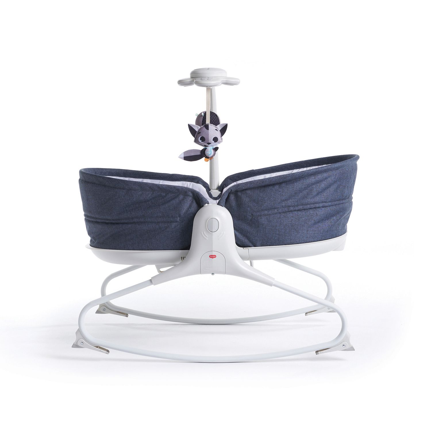 Sezlong 3 in 1 Tiny Love Rocker Napper, 0 luni +, Albastru cu Alb fotografia produsului