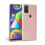 Husa Silicon Samsung Galaxy A21s - Tech-Protect Icon Sand Pink fotografia produsului