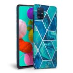 Husa Samsung Galaxy A41 - Tech-Protect Marble Blue fotografia produsului