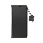 Husa Flip Piele Naturala Compatibila cu Apple iPhone 11 Pro - Forcell Smart Pro Negru fotografia produsului