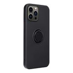 Husa Compatibila cu Apple iPhone 13 Pro Max - Forcell Silicone Ring Negru fotografia produsului