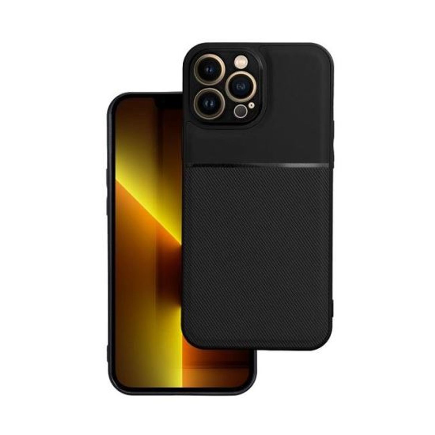 Husa Compatibila cu Apple iPhone 13 Pro Max - Forcell Noble Black fotografia produsului