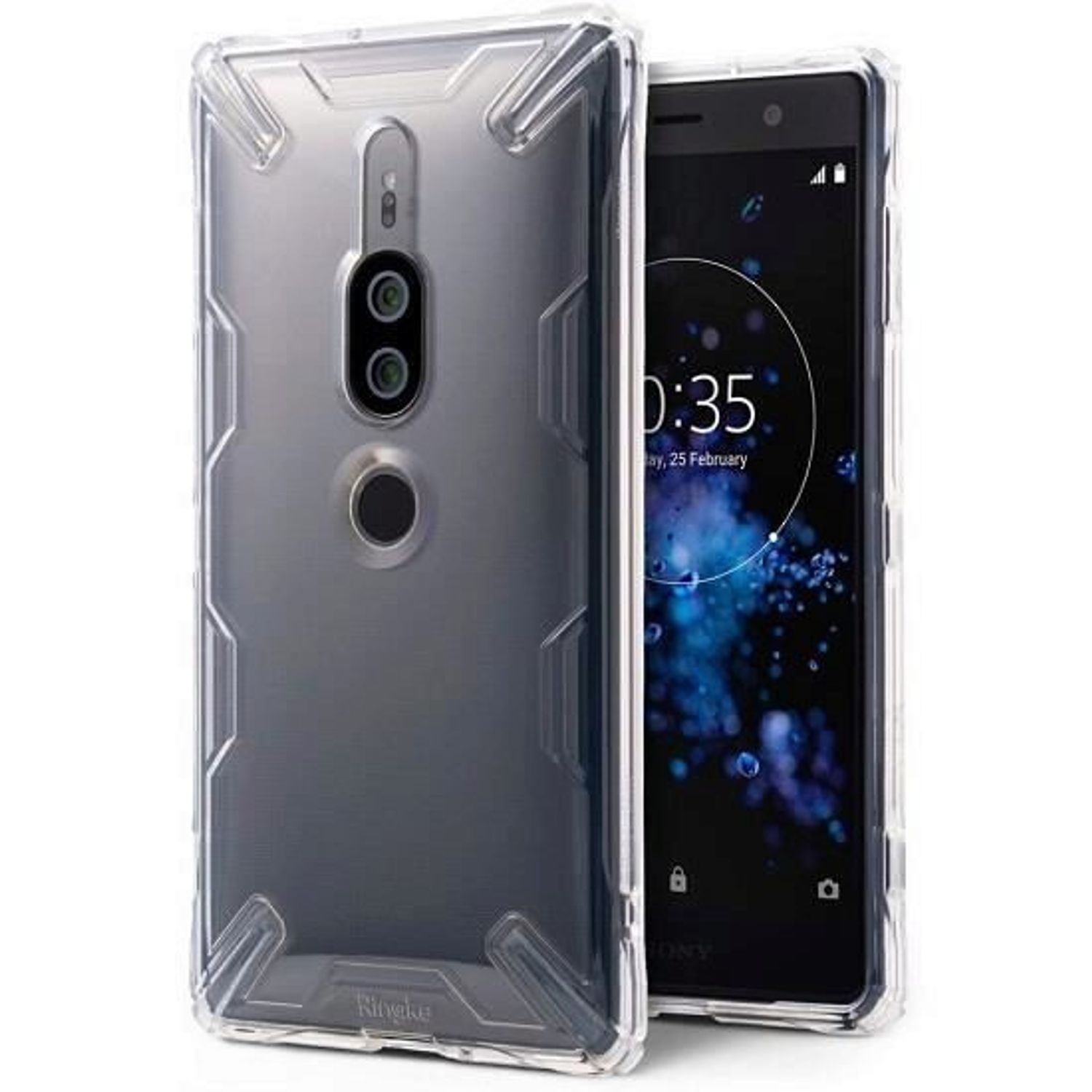 Husa Sony Xperia XZ2 Premium - Ringke Air-X Transparent fotografia produsului