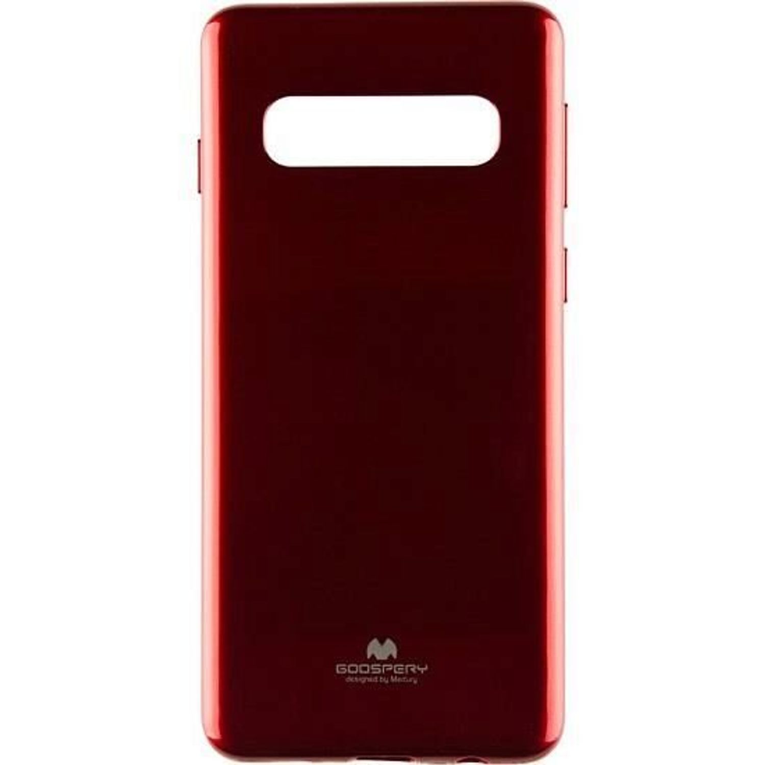 Husa Samsung Galaxy S10 - Mercury TPU Jelly Case Rosu fotografia produsului