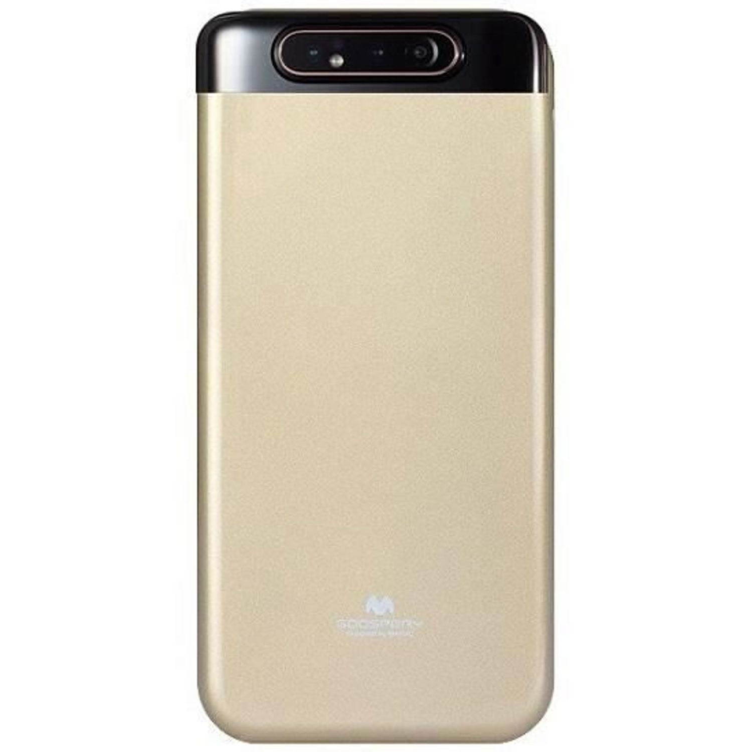 Husa Samsung Galaxy A80 - Mercury TPU Jelly Case Auriu fotografia produsului