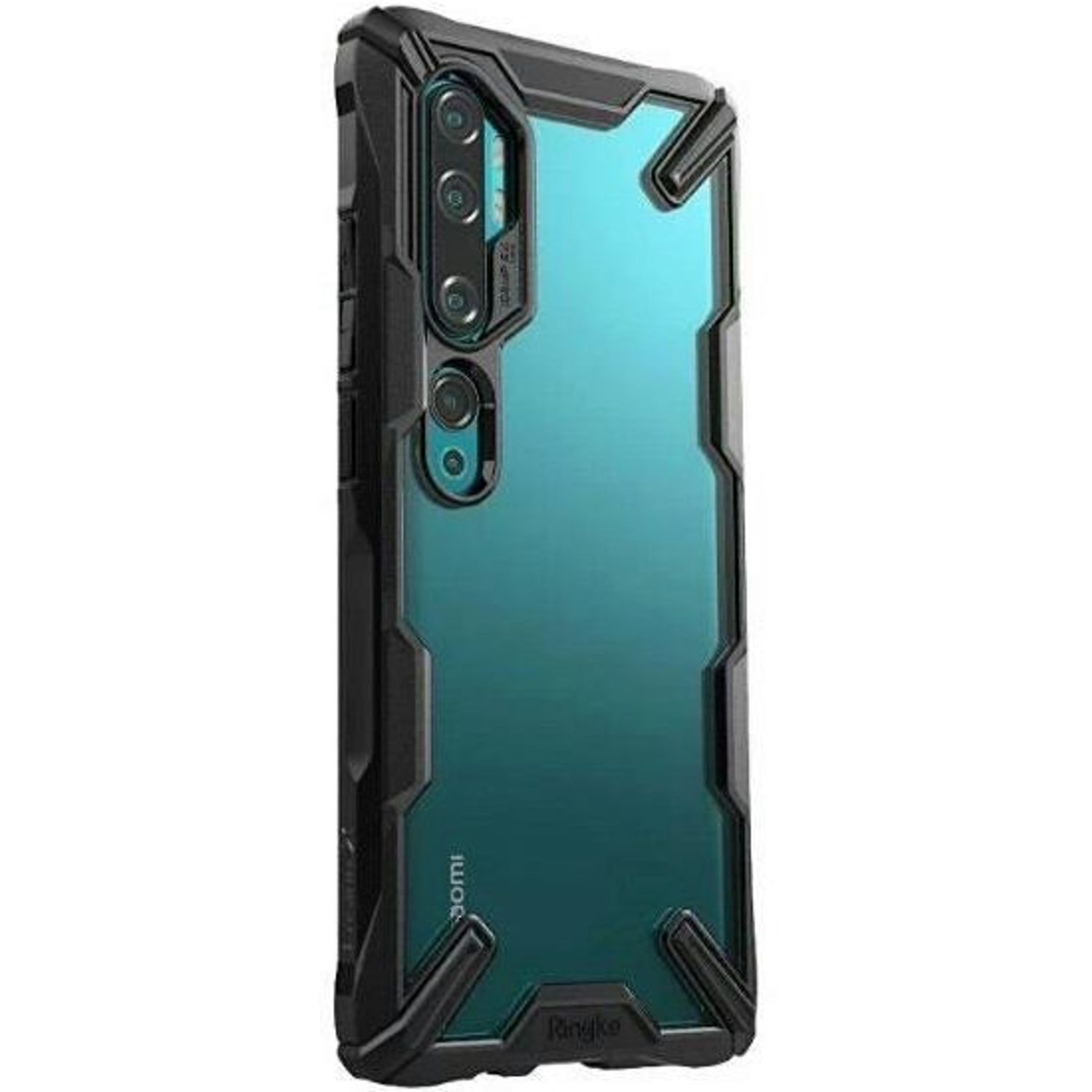 Husa Xiaomi Mi Note 10,Mi Note 10 Pro - Ringke Fusion-X Negru fotografia produsului