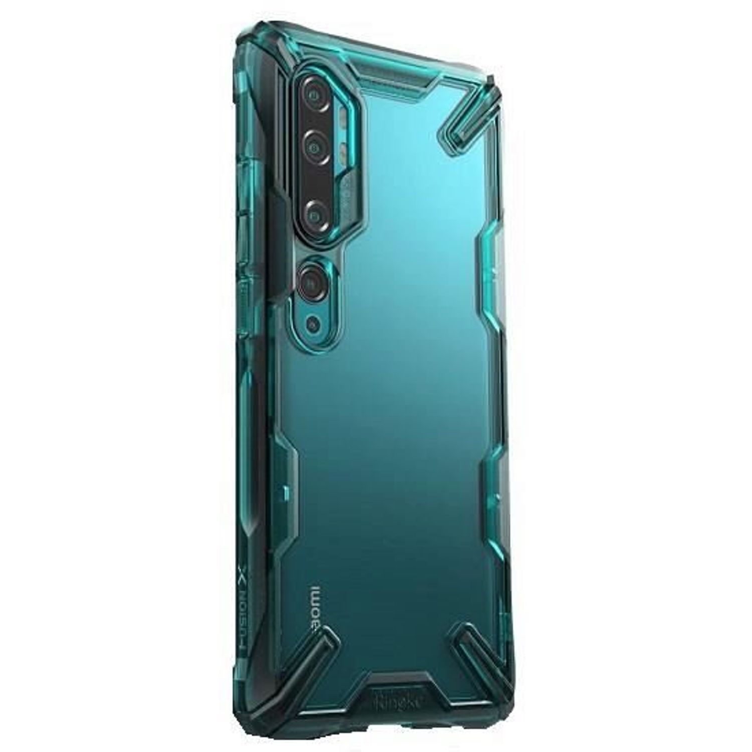 Husa Xiaomi Mi Note 10,Mi Note 10 Pro - Ringke Fusion-X Turquoise Green fotografia produsului