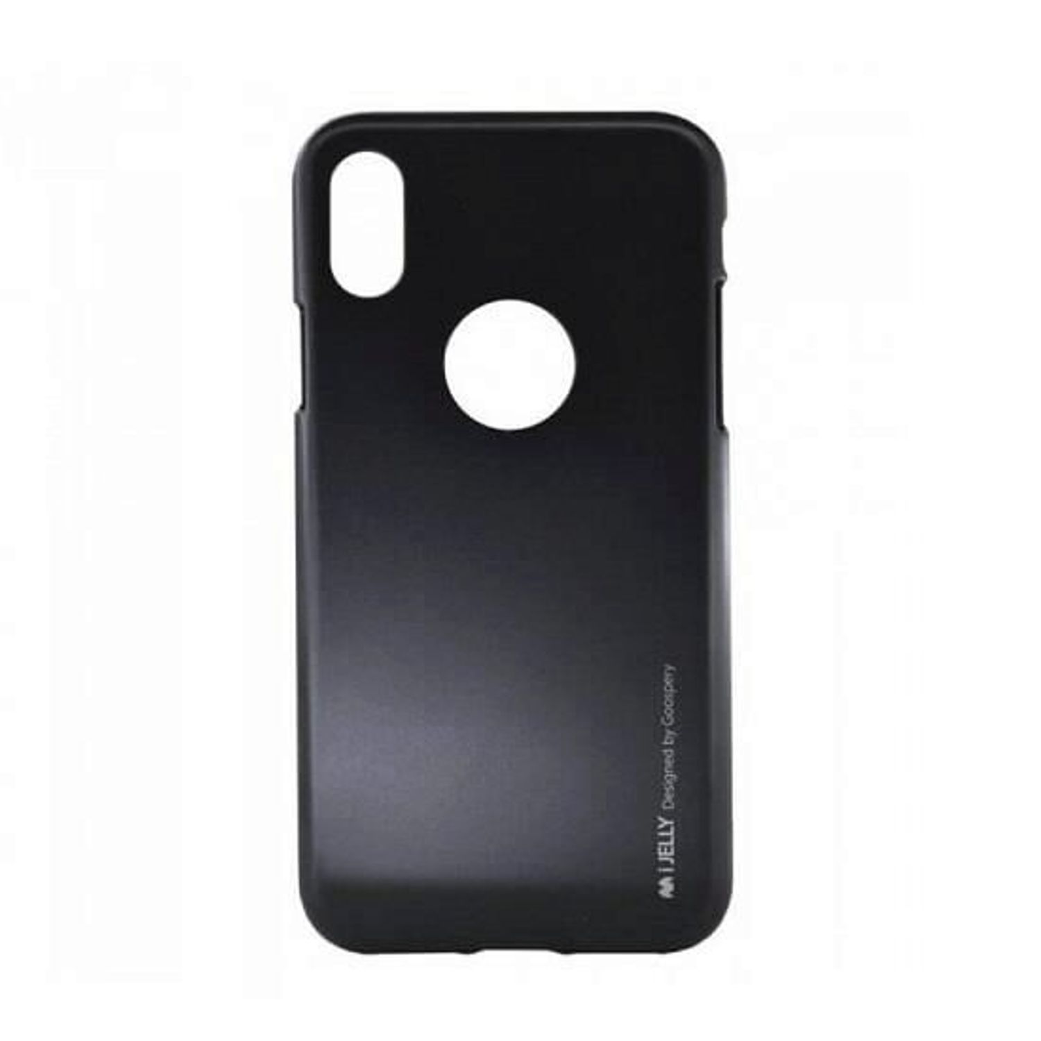 Husa Apple iPhone XS Max - Goospery TPU i-Jelly Case Black fotografia produsului