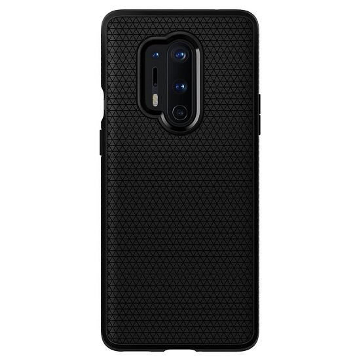 Husa OnePlus 8 Pro - Spigen Liquid Air Black fotografia produsului