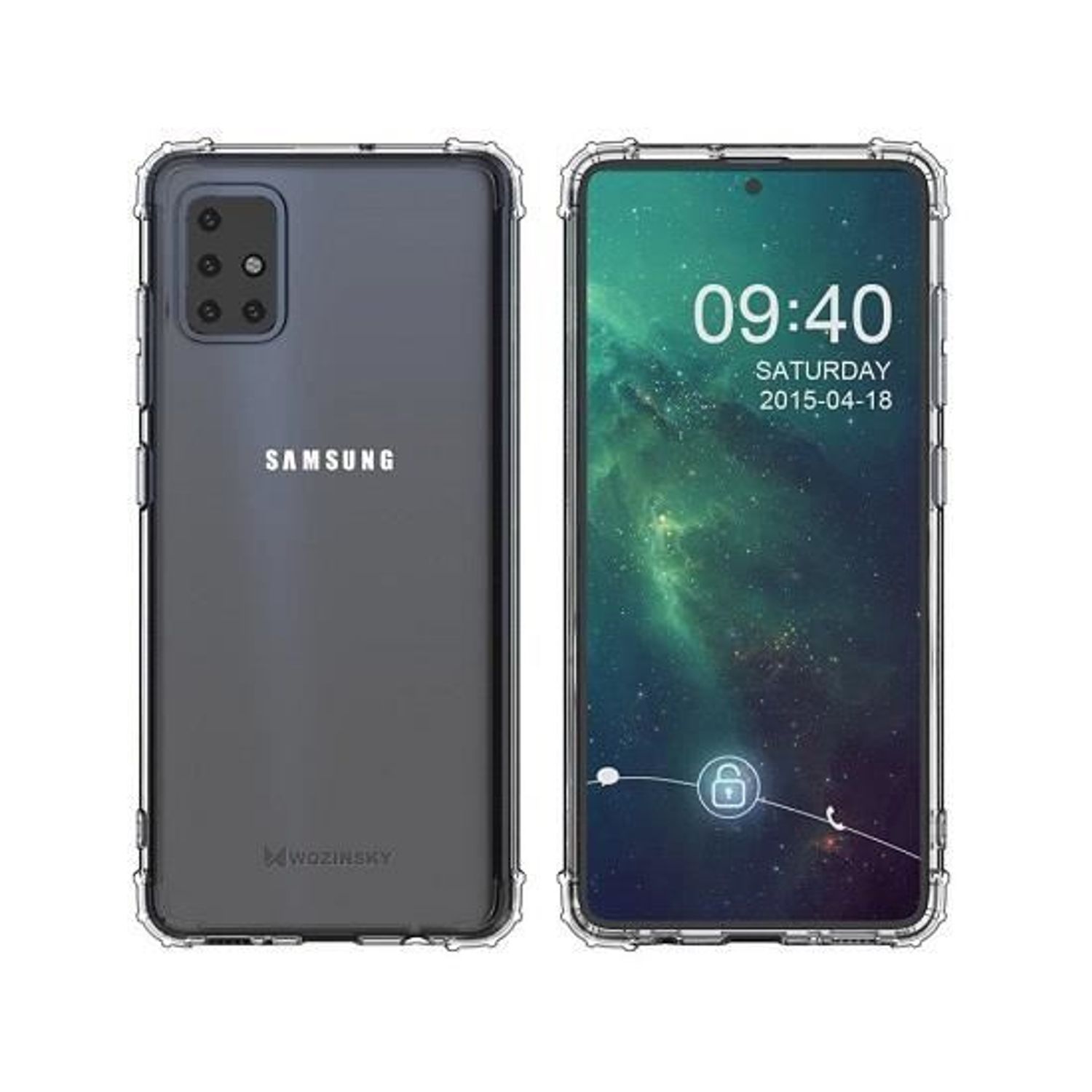 Husa Samsung Galaxy A51 - Wozinsky Anti Shock Clear fotografia produsului
