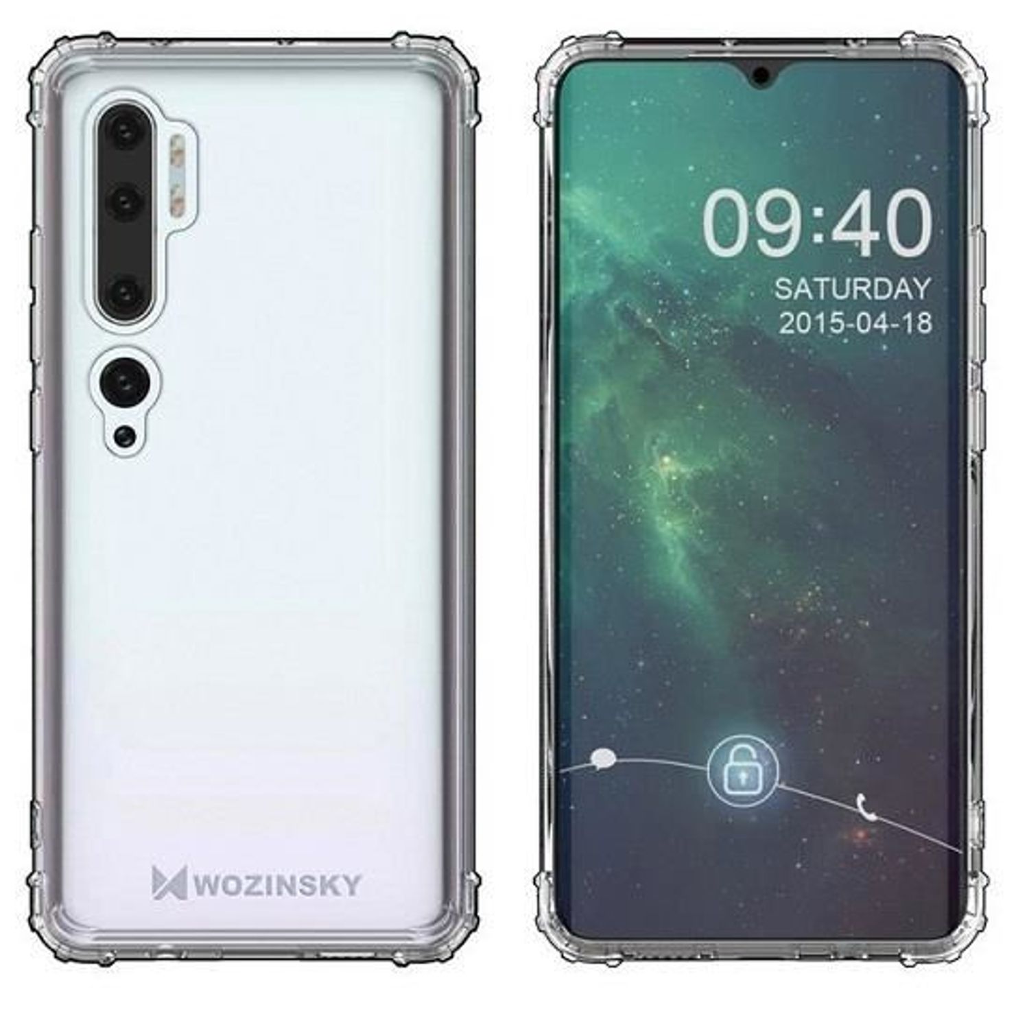Husa Xiaomi Mi Note 10,Mi Note 10 Pro - Wozinsky Anti Shock Clear fotografia produsului