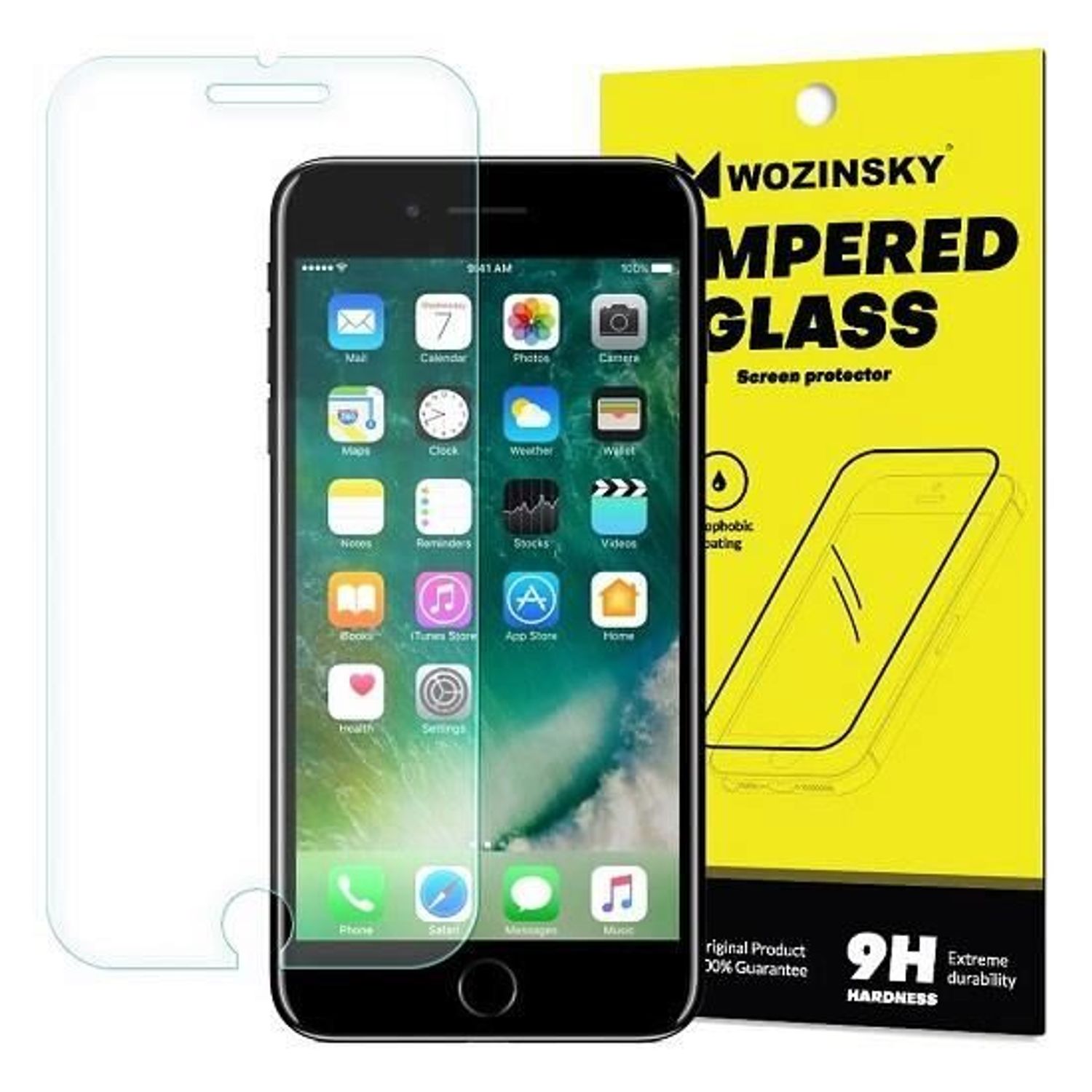 Folie Sticla Apple iPhone 7 Plus,Apple iPhone 8 Plus - Wozinsky Eco Clear fotografia produsului
