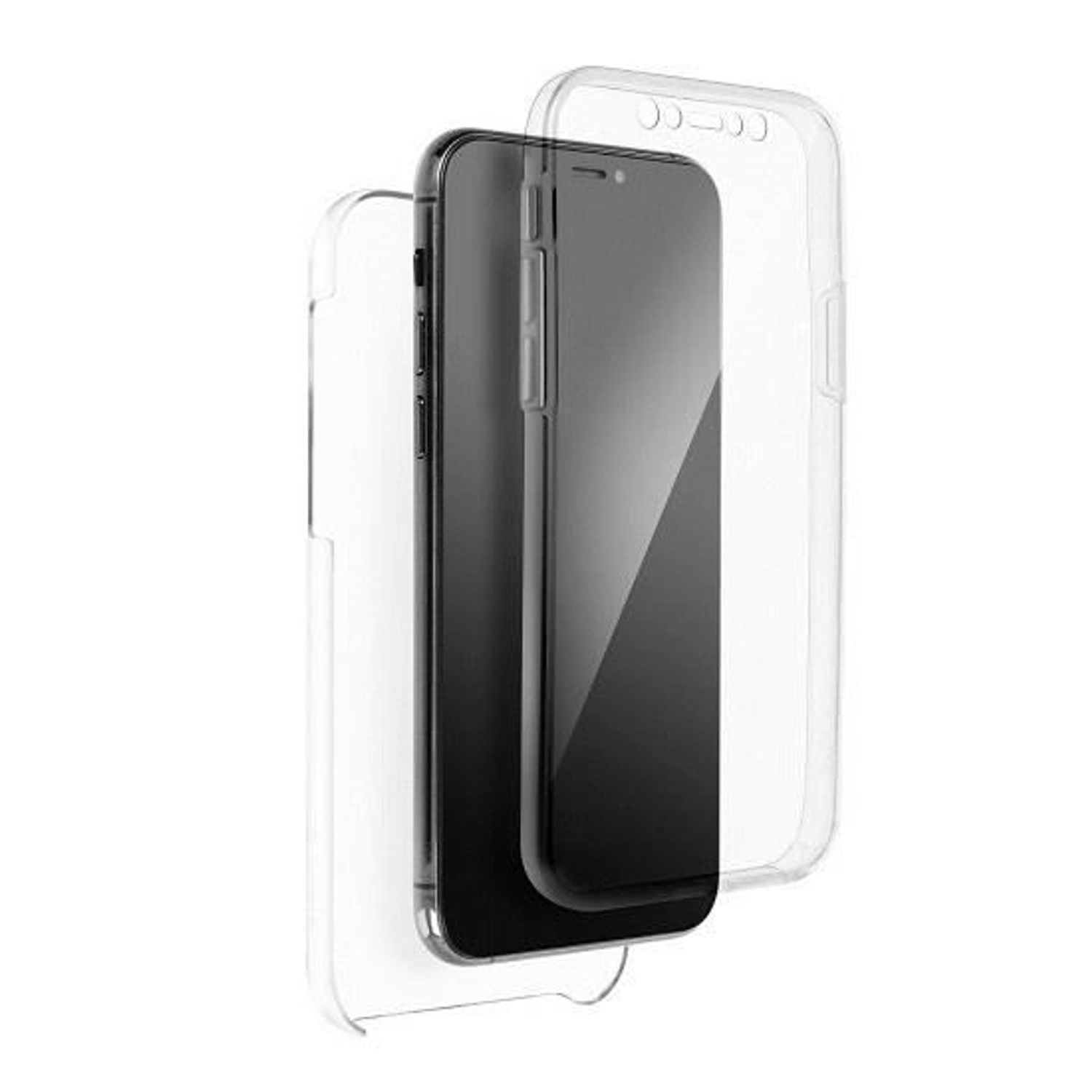 Husa Samsung Galaxy Note 10 Lite - iberry FullCover 360 TPU/PC Clear fotografia produsului