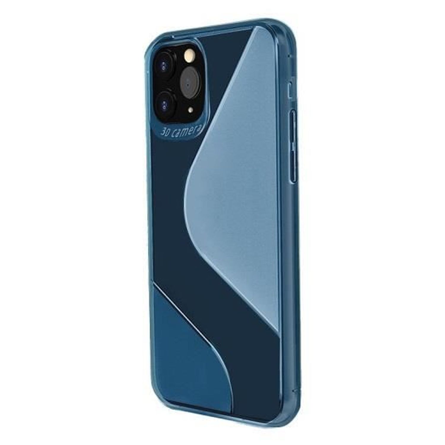 Husa Slicon Samsung Galaxy A71 - iberry S-Case Albastru fotografia produsului