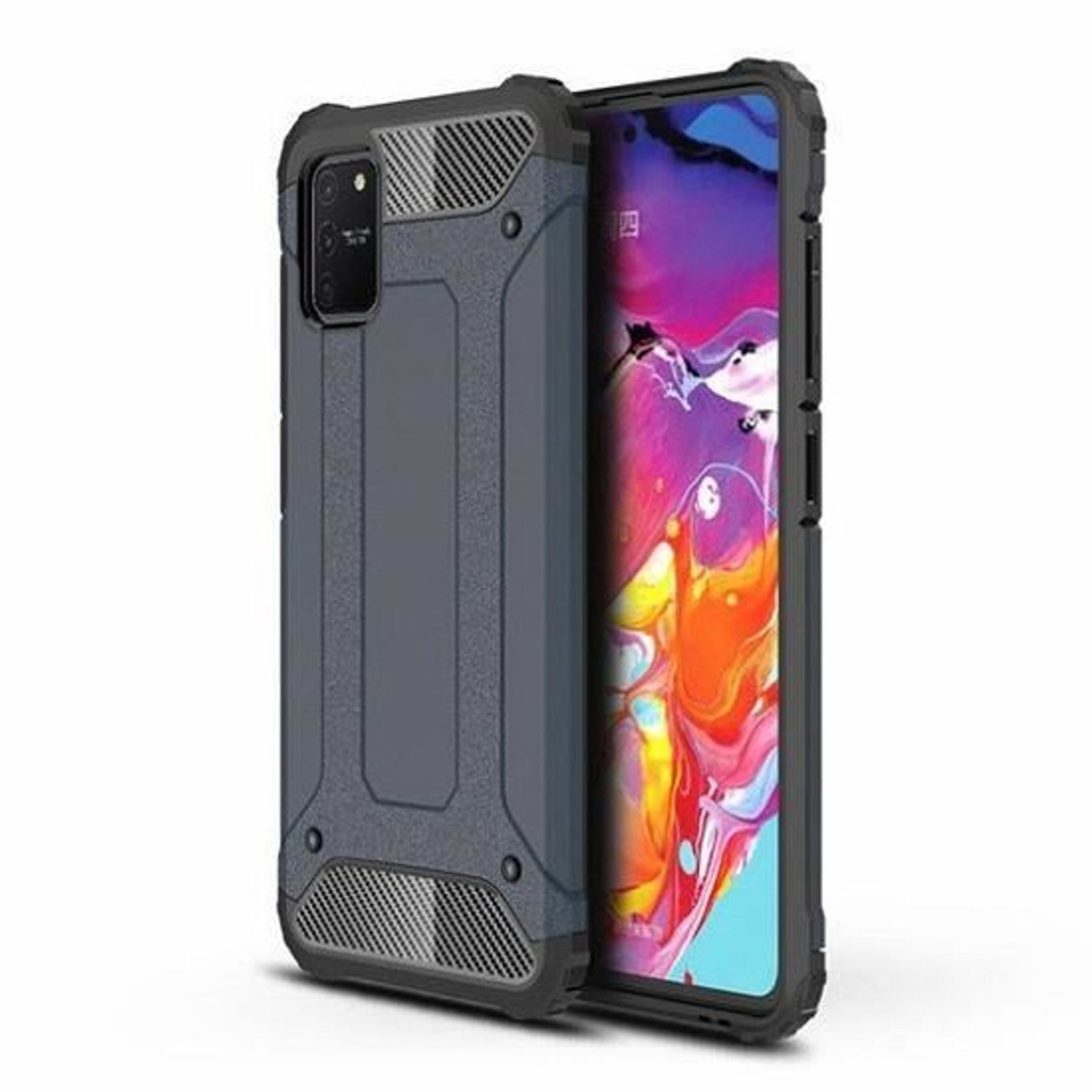 Husa Samsung Galaxy Note 10 Lite - iberry Armor Hybrid Albastru fotografia produsului