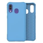 Husa Silicon Samsung Galaxy A40 - iberry Color Soft Albastru fotografia produsului