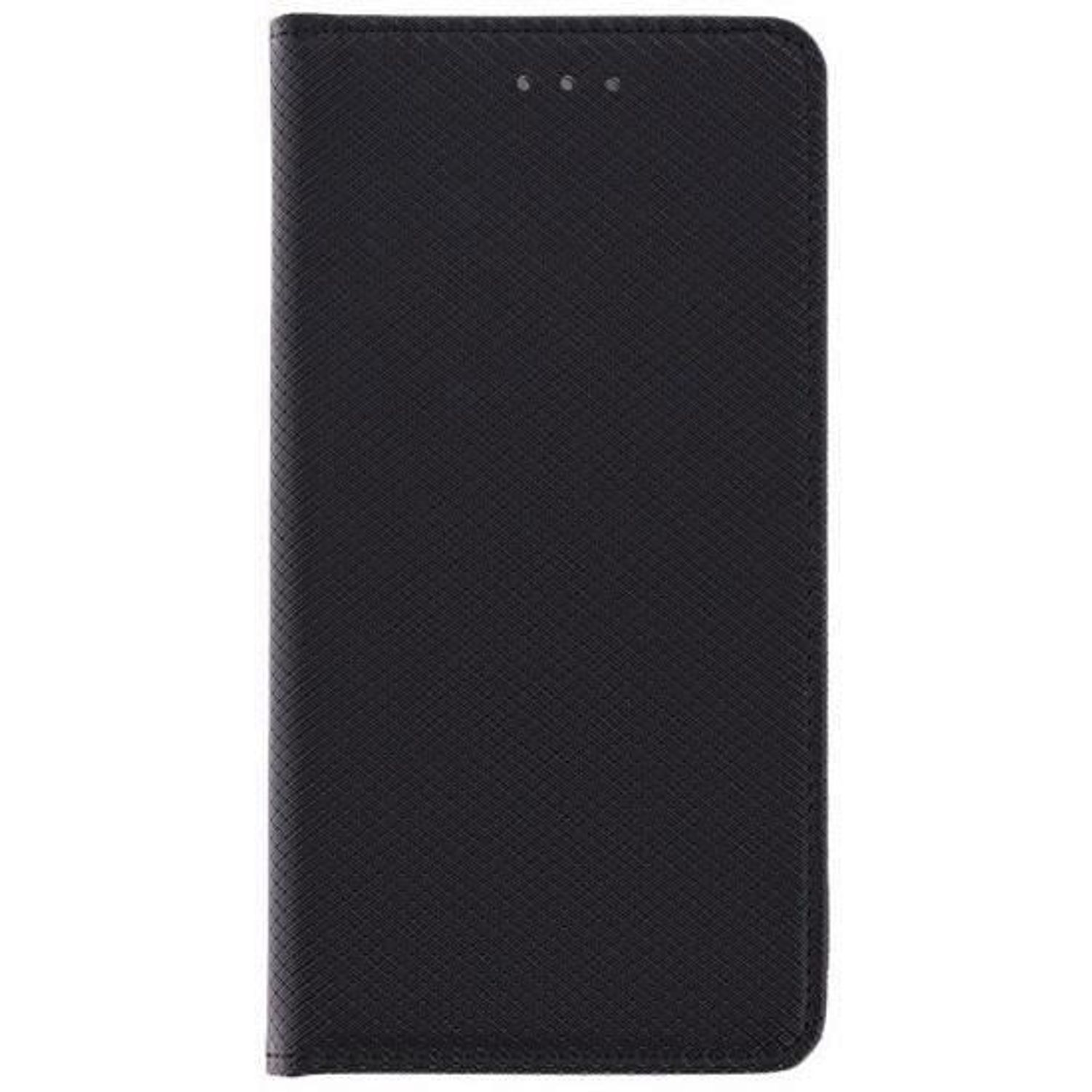 Husa Flip Compatibila cu Oppo A73 4G - iberry Smart Book Tip Carte Negru fotografia produsului