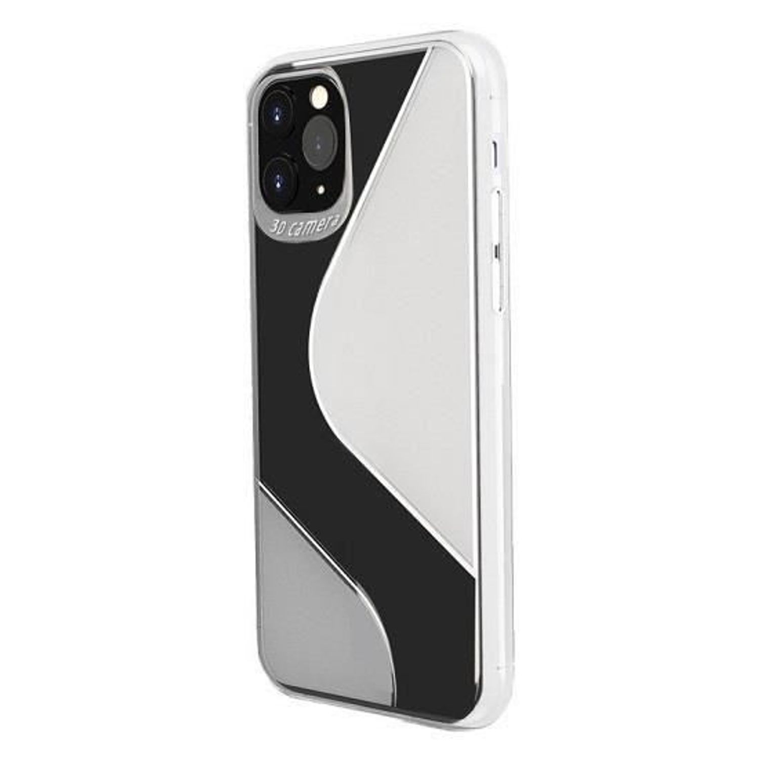 Husa Slicon Pentru Apple iPhone 12 Mini - iberry S-Case Transparent fotografia produsului