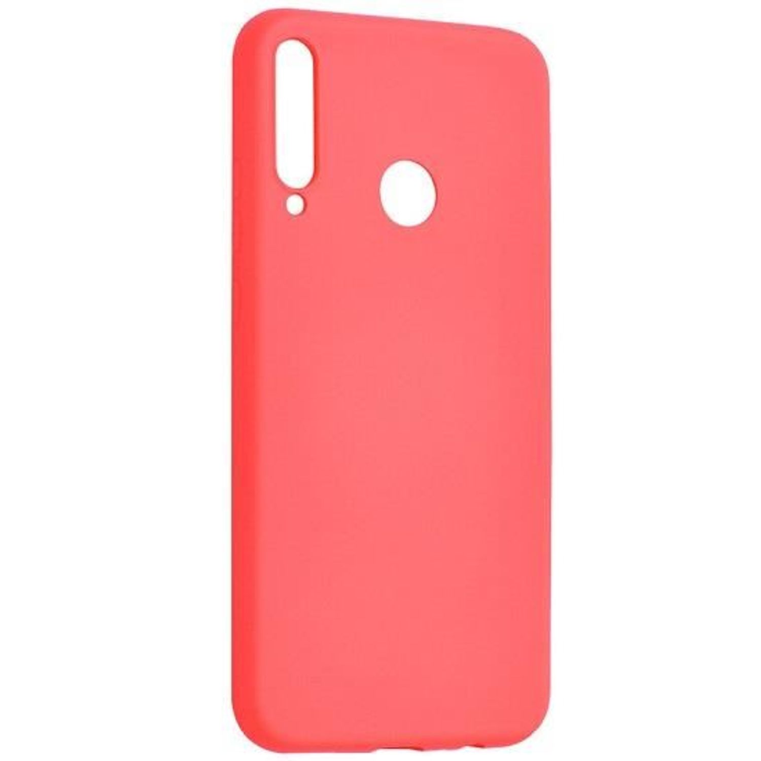 Husa Huawei P40 Lite E - iberry Silicon Lite Rose Peach fotografia produsului