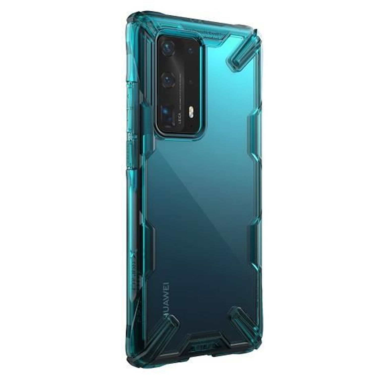 Husa Huawei P40 Pro - Ringke Fusion X Turquoise Green fotografia produsului