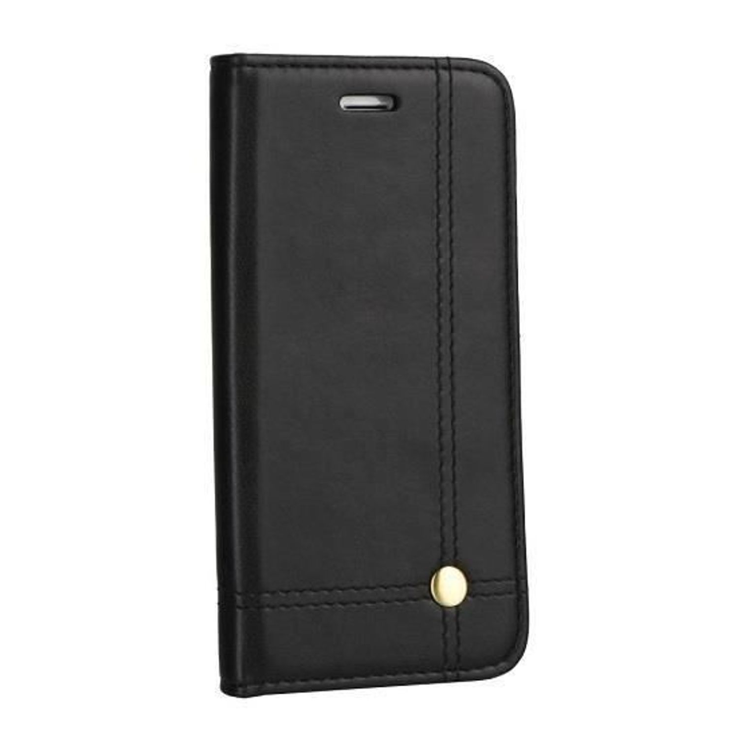 Husa Flip Apple iPhone 12,iPhone 12 Pro - iberry Prestige Book Negru fotografia produsului