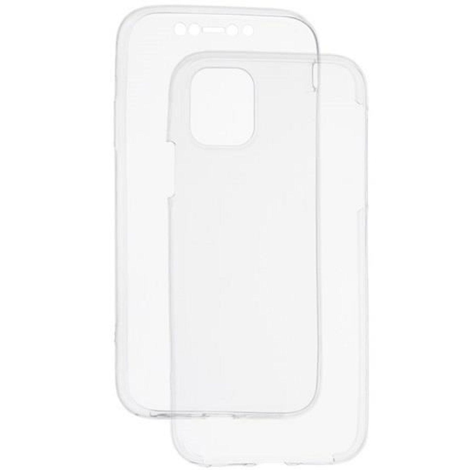Husa Apple iPhone 11 Pro Max - iberry Silicon 360" UltraSlim Clear fotografia produsului