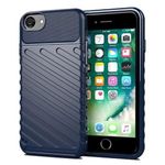 Husa Apple iPhone 7,Apple iPhone 8,iPhone SE (2020) - iberry Thunder TPU Flexibil Albastru fotografia produsului