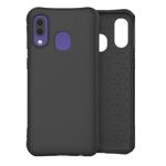 Husa Silicon Samsung Galaxy A40 - iberry Color Soft Negru fotografia produsului