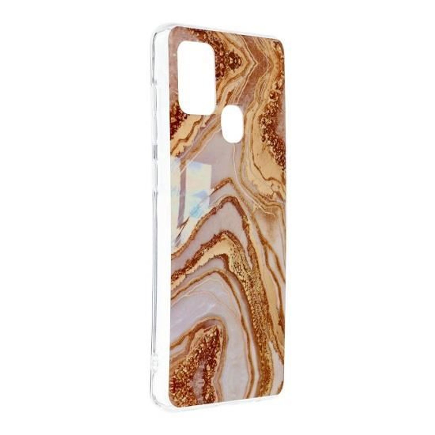 Husa Samsung Galaxy A21s -ApcGsm Marble Coasmo Design 09 fotografia produsului