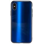 Husa Compatibila cu Apple iPhone X,iPhone XS - WK Design Glass Blue fotografia produsului