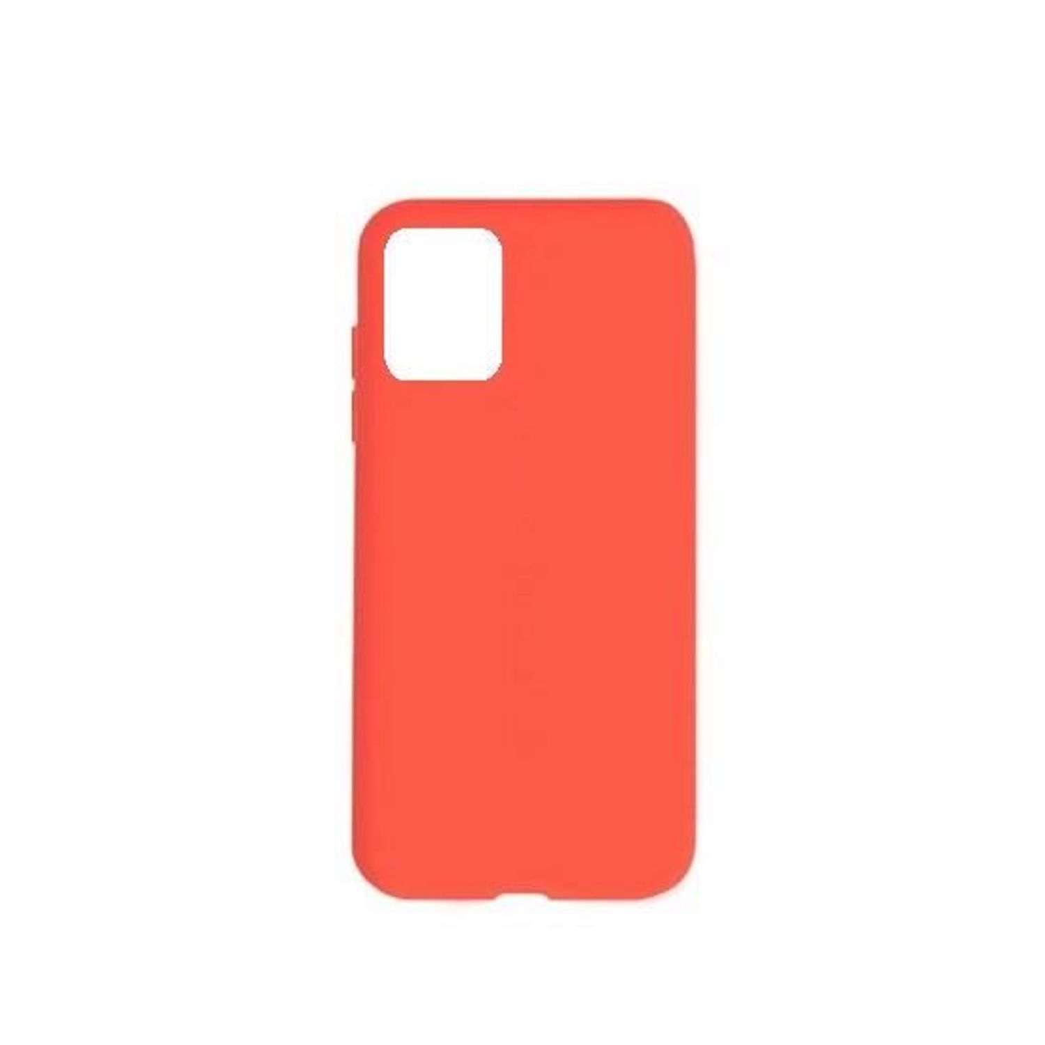 Husa Samsung Galaxy A41 - iberry Silicon Lite Rose Peach fotografia produsului
