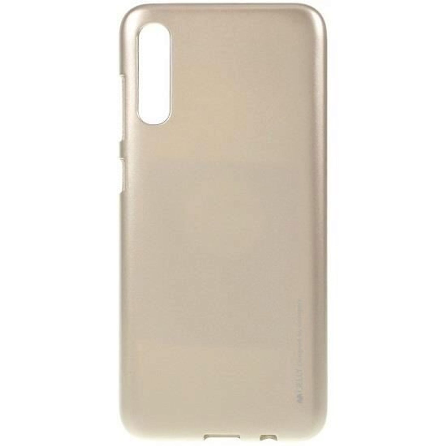 Husa Samsung Galaxy A70 - Goospery TPU i-Jelly Case Auriu fotografia produsului
