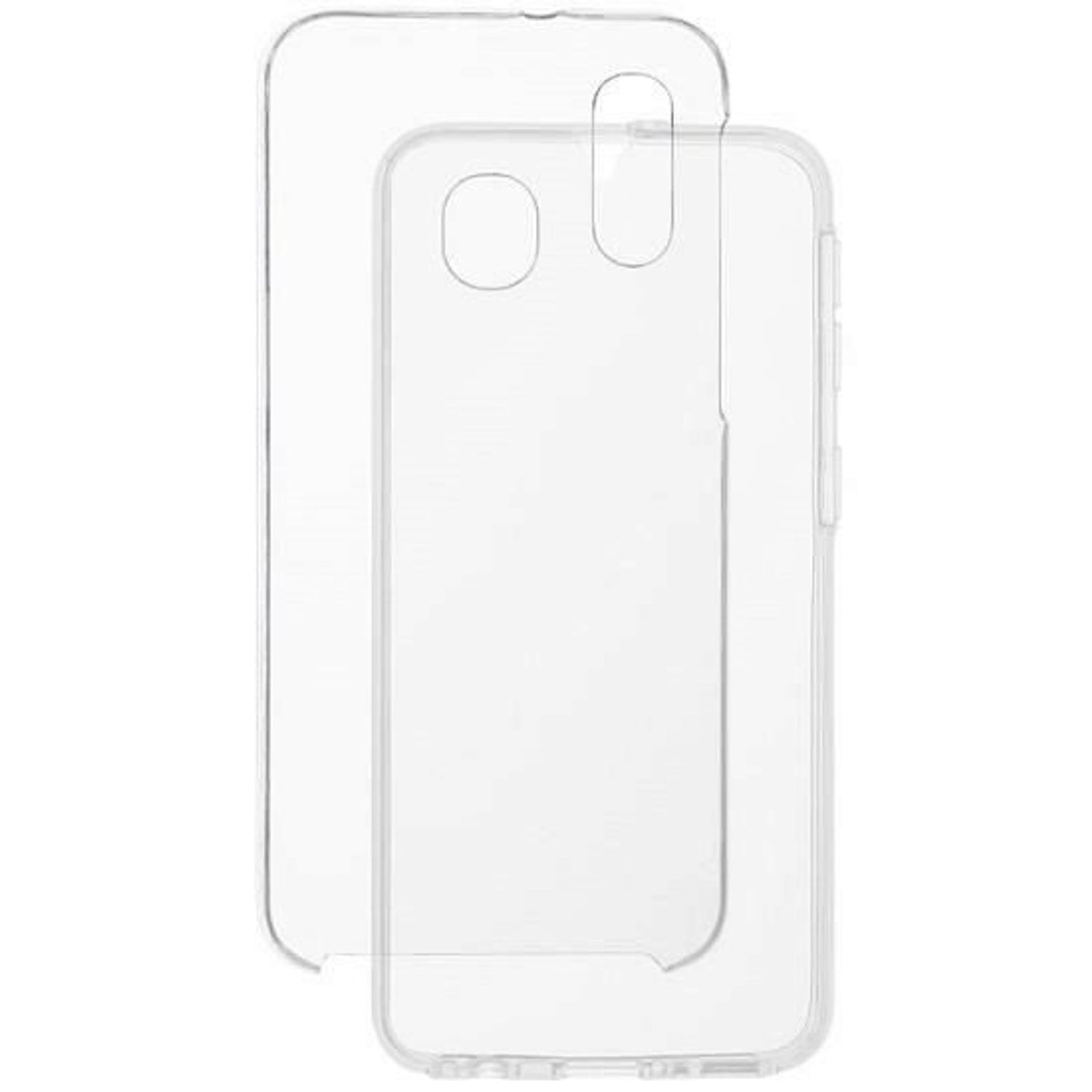 Husa Samsung Galaxy A40 - iberry Silicon 360 UltraSlim Clear fotografia produsului