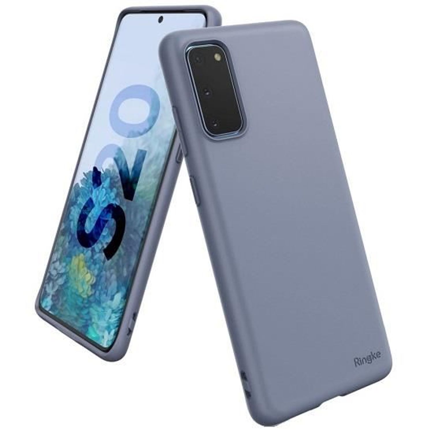 Husa Silicon Samsung Galaxy S20 - Ringke Air S Lavander Gray fotografia produsului