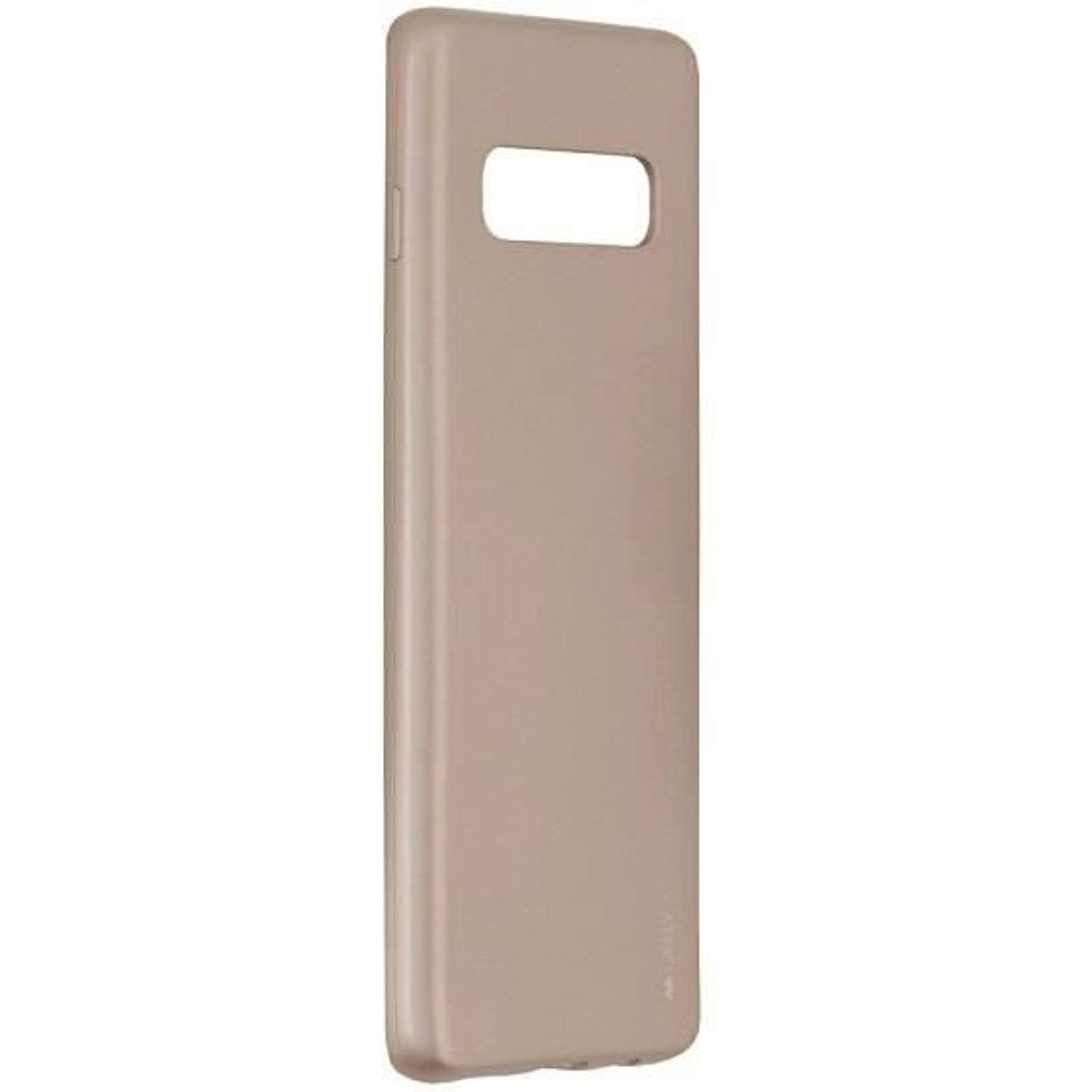 Husa Samsung Galaxy S10 Plus - Goospery TPU i-Jelly Case Auriu fotografia produsului