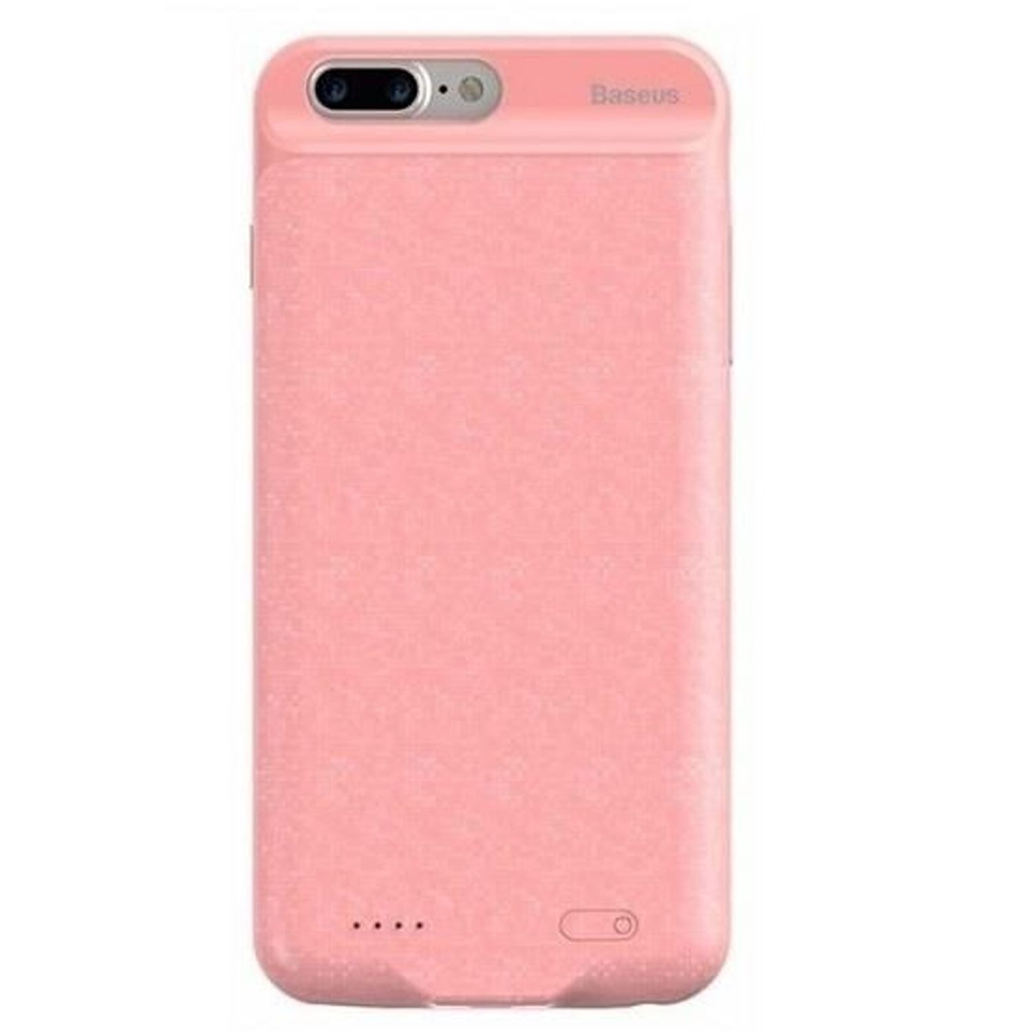 Husa cu Baterie Apple iPhone 7 Plus,iPhone 8 Plus - Baseus Battery Case 7300 mAh Roz fotografia produsului