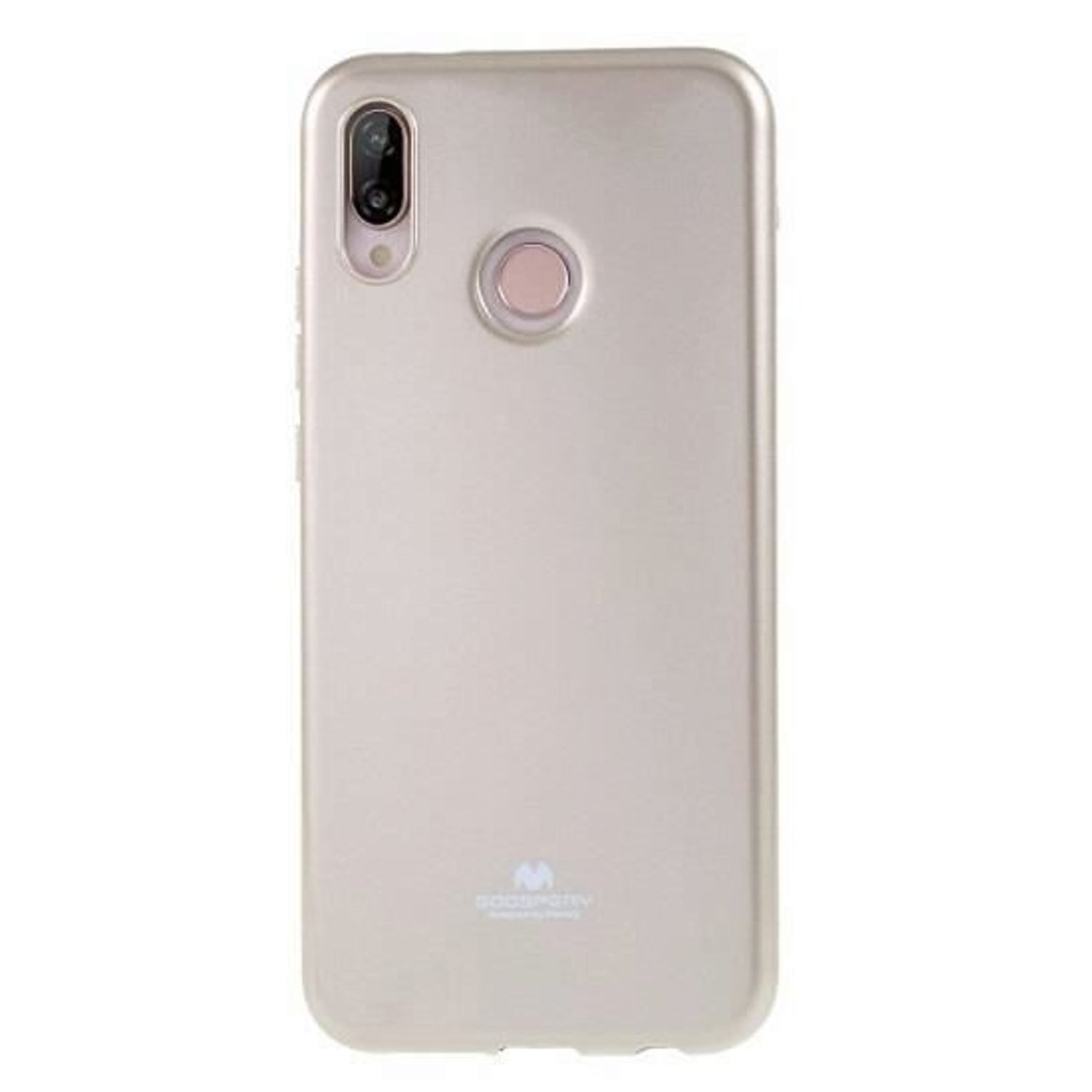 Husa Huawei P30 Lite - Mercury TPU Jelly Case Auriu fotografia produsului