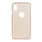 Husa Apple iPhone X,iPhone XS - Goospery TPU i-Jelly Case Gold fotografia produsului