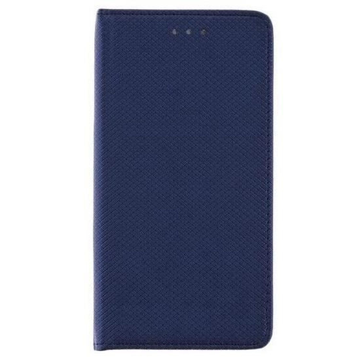 Husa Flip Compatibila cu Nokia 7.2,Nokia 6.2 - iberry Smart Book Tip Carte Albastru fotografia produsului