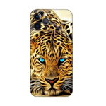 Set Folii Skin Acoperire 360 Compatibile cu Apple iPhone 12 Pro - Wraps Skin Printing Leopard fotografia produsului