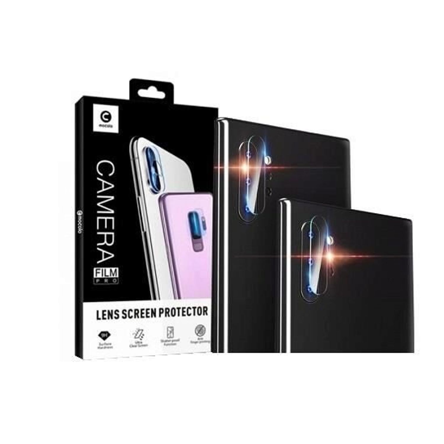 Folie Camera Samsung Galaxy Note 10 - Mocolo Tempered Glass Clear fotografia produsului