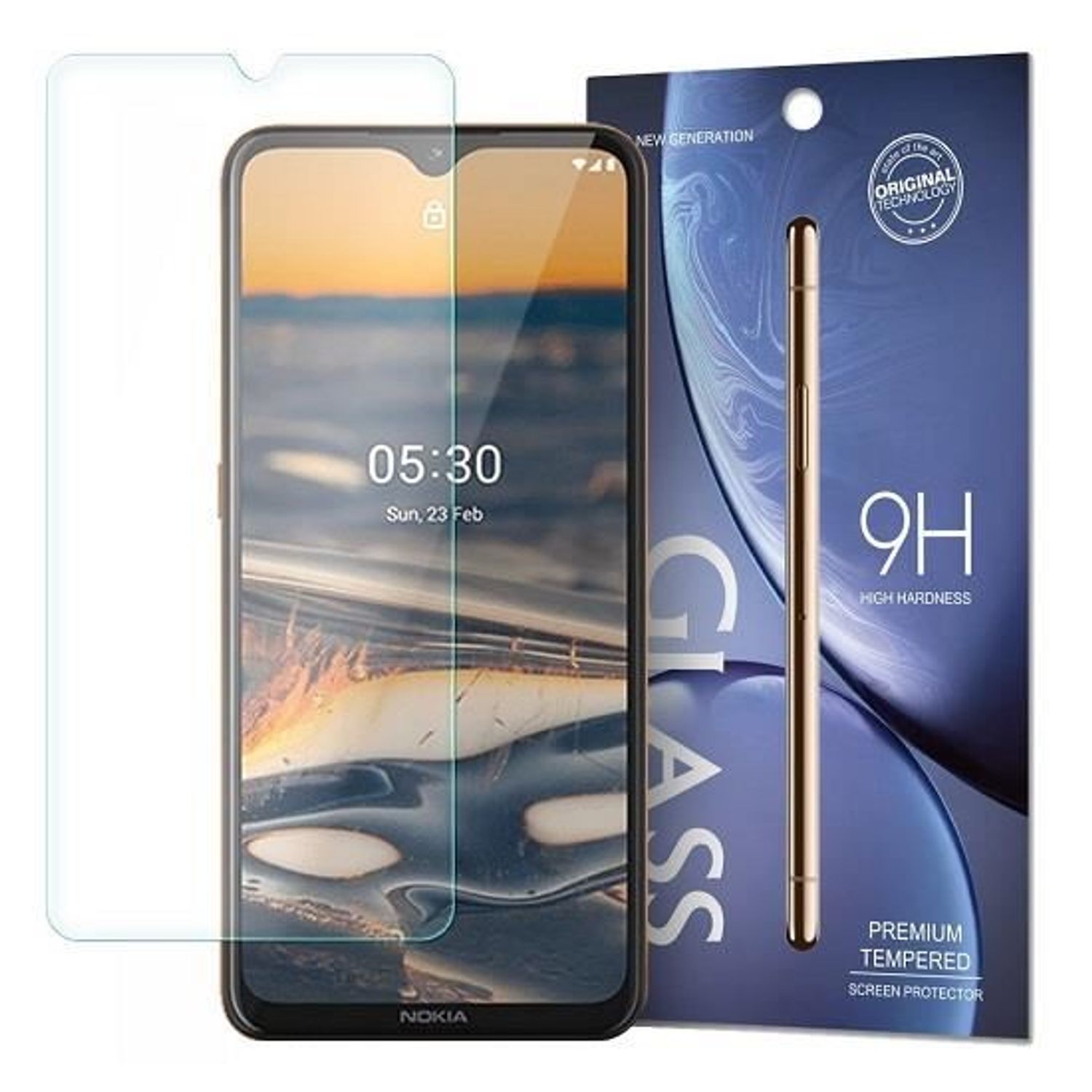Folie Sticla Nokia 5.3 - iberry Premium New Generation Clear fotografia produsului