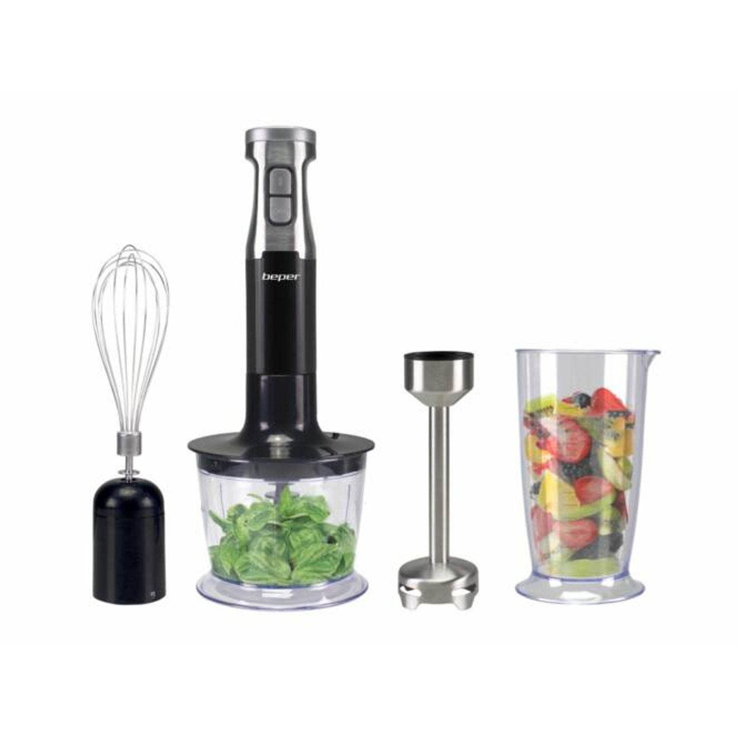 Beper P102FRU150 Set blender de mana 4 in 1 fotografia produsului