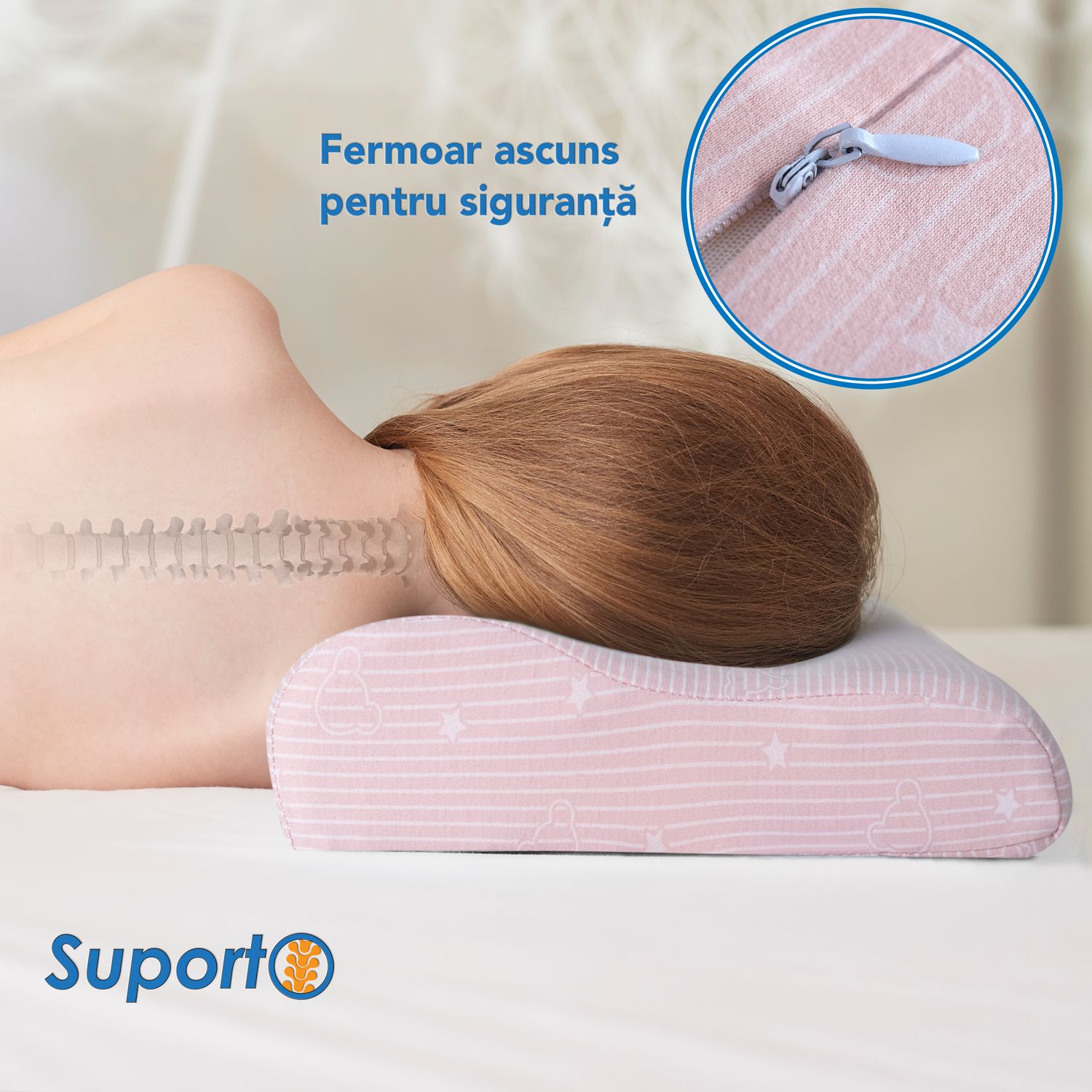 Perna pentru copii Suporto Toddler - Pattern Roz 24+ luni fotografia produsului View 7 L